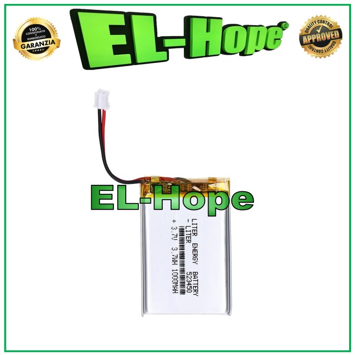 DIY 523450 UNIVERSAL REPLACEMENT BATTERY CONNECTOR 2P-PH 2MM PITCH